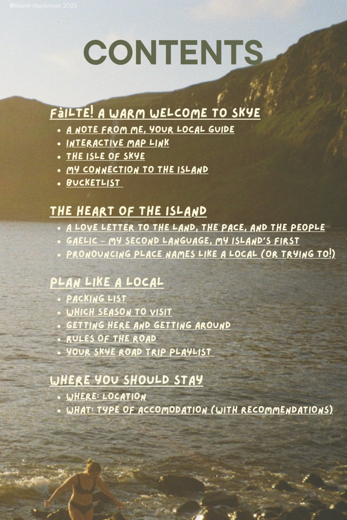 A Local's Guide to the Isle of Skye Ebook + Map